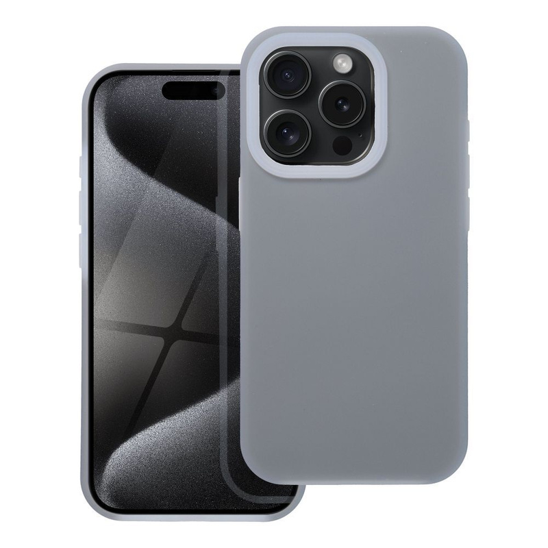 Futerał CANDY CASE do IPHONE 15 PRO MAX szary