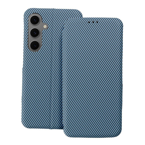 Kabura FOLIO Side Magnet do SAMSUNG A56 5G niebieski