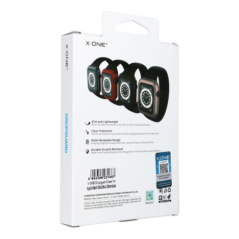 Futerał X-ONE Dropguard - do Apple Watch Ultra/Ultra2 49mm czarny