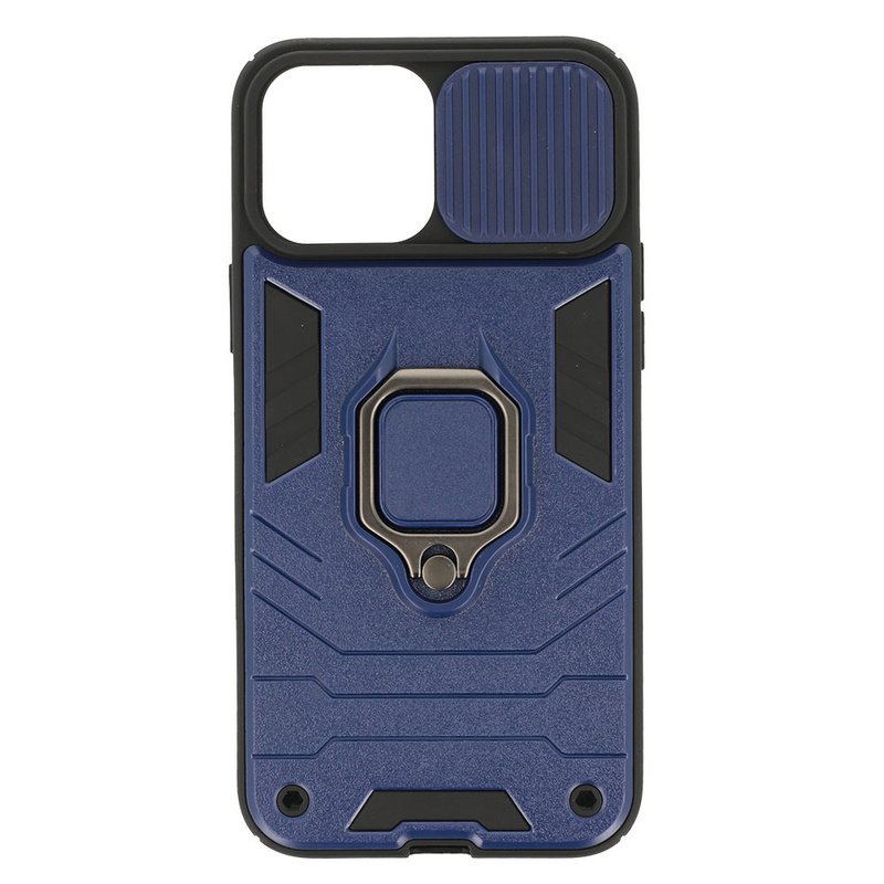 Ring Lens Case do Iphone 13 Pro Max Granatowy