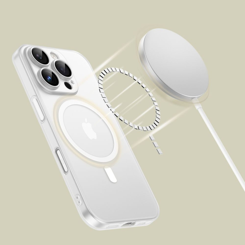 TECH-PROTECT MAGSLIM MAGSAFE IPHONE 16 PRO MAX MATTE/WHITE