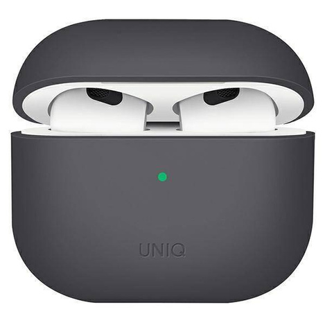 UNIQ case Lino AirPods 3rd gen. Silicone gray / ash gray