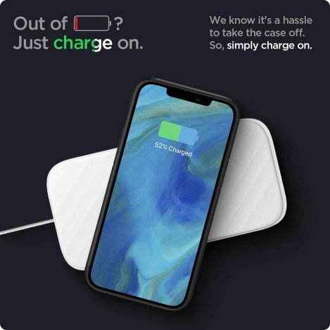 Etui IPHONE 12 / 12 PRO Spigen Ultra Hybrid Matte czarne