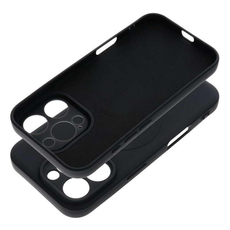 Futerał SILICONE MAG COVER kompatybilny z MagSafe do IPHONE 16 Pro czarny