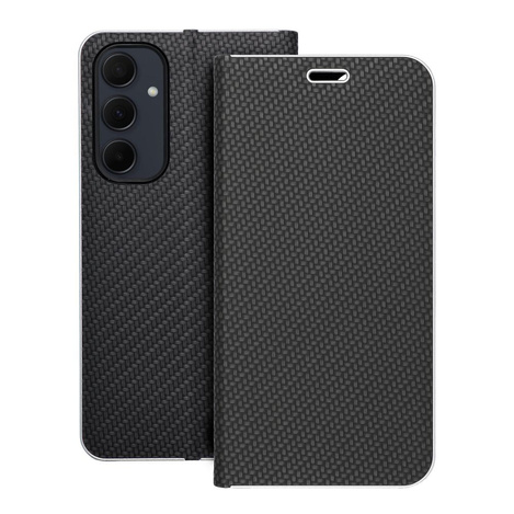 Kabura LUNA Book Carbon do SAMSUNG A35 5G czarny