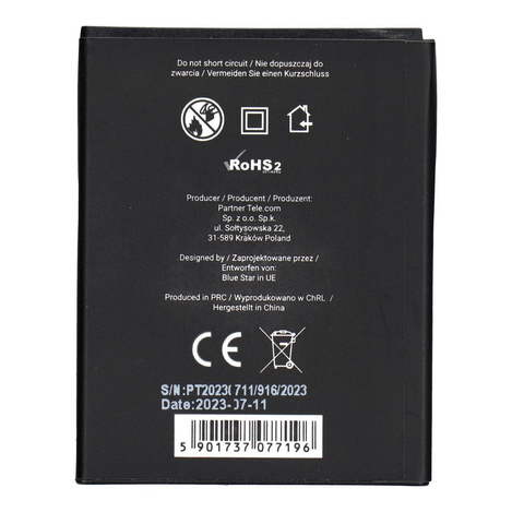 Bateria do Samsung I9100 Galaxy S2 1800 mAh Li-Ion Blue Star PREMIUM