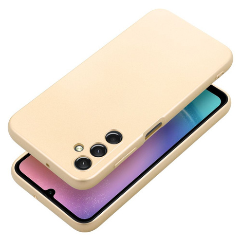 Futerał METALLIC do SAMSUNG A25 5G złoty