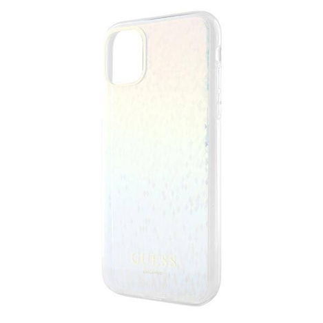 Guess nakładka do iPhone 11 GUHCN61HDECMI HC IML FACETED MIRROR DISCO IRIDESCENT