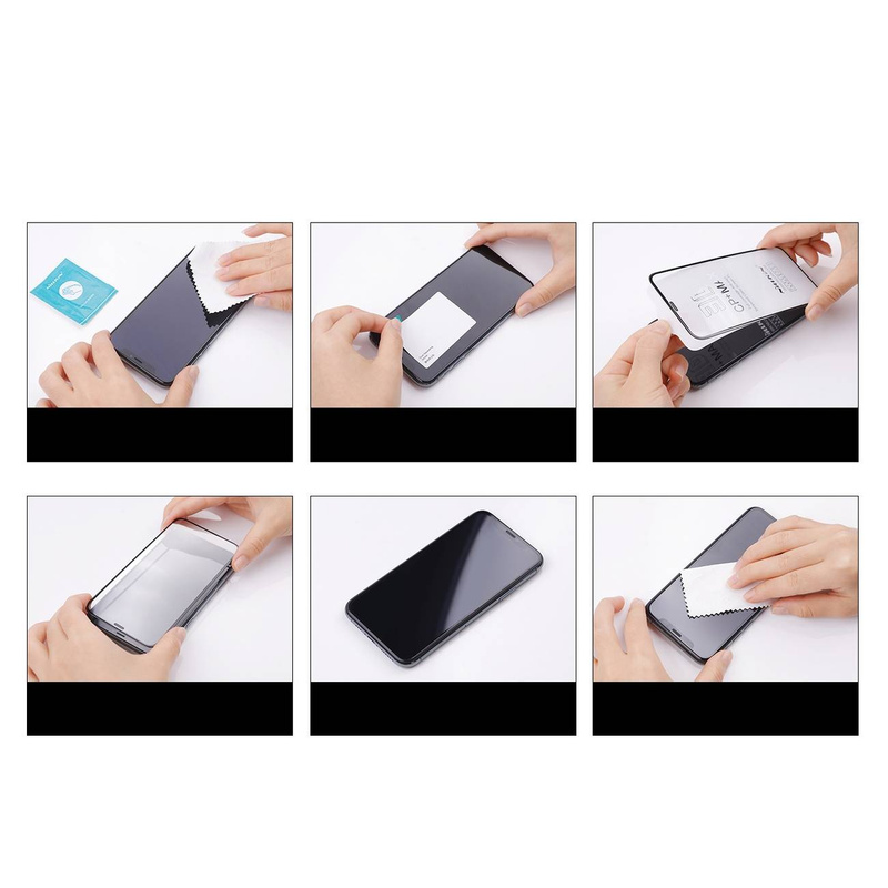 Nillkin CP + PRO ultra-thin tempered glass for the whole screen with 0.2mm 9H frame OnePlus Ace black