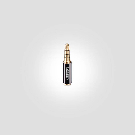 Ugreen adapter przejściówka z 2,5 mm (żeński) micro jack na 3,5 mm mini jack (męski) czarny (20502)
