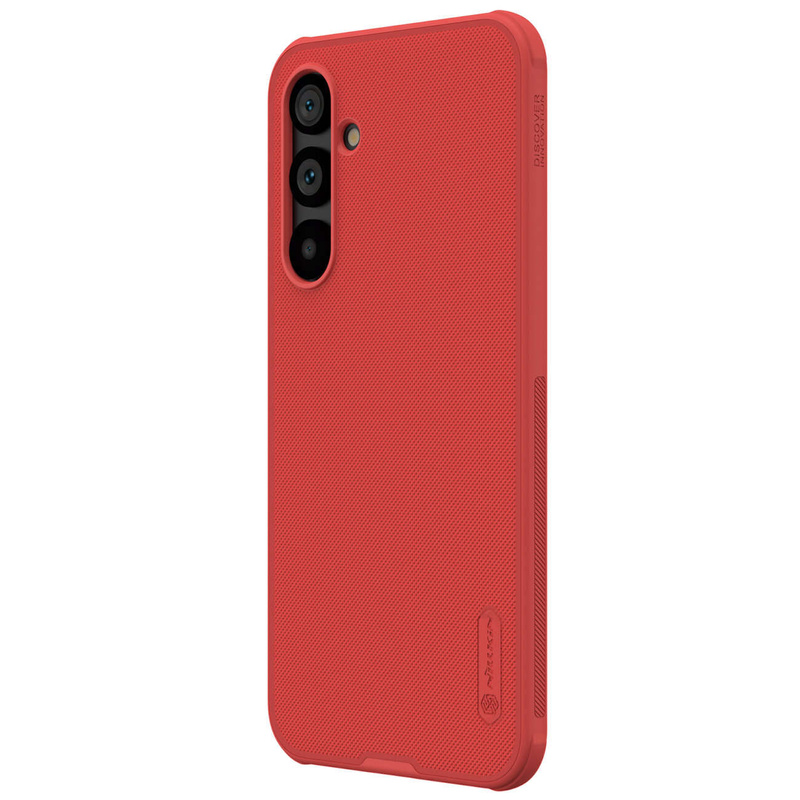 Nillkin Super Frosted Shield Pro Robuste Hülle für Samsung Galaxy S23 FE – Rot