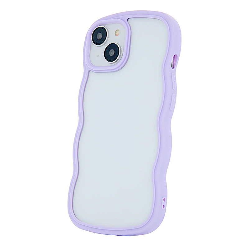 Nakładka Wave do iPhone 15 Pro 6,1" fioletowa