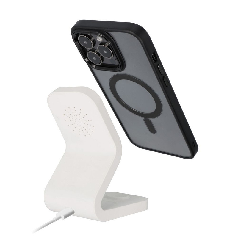 Futerał Color Edge Mag Cover kompatybilny z MagSafe do IPHONE 15 czarny