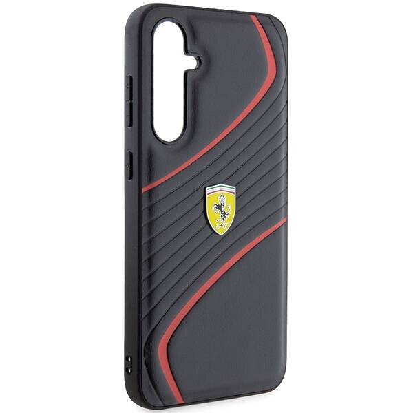 Oryginalne Etui FERRARI Hardcase FEHCS23FEPTWK do SAMSUNG S23 FE (Twist / czarny)