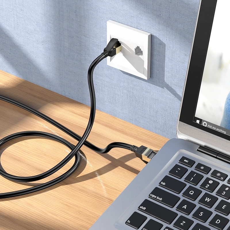 HOCO Kabel Ethernet US02 6 Gigabit 5M schwarz