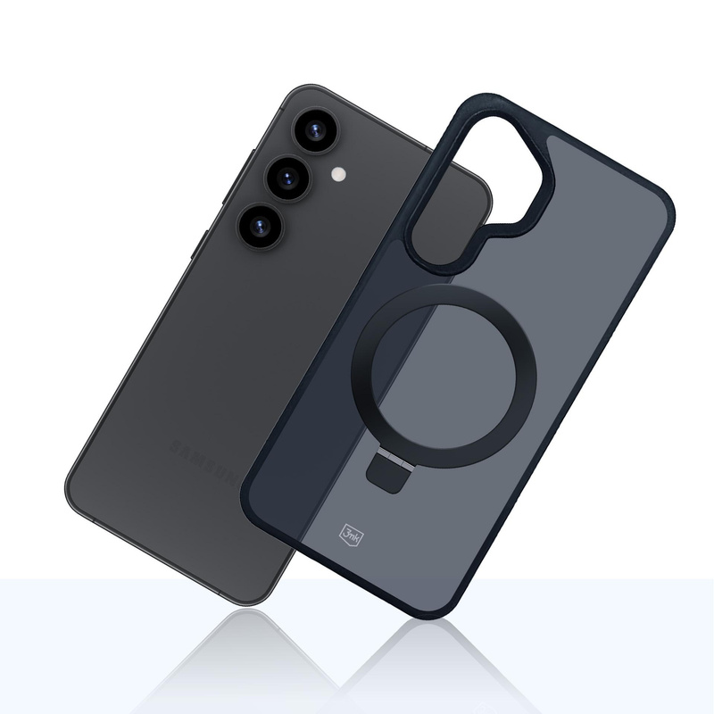 Samsung Galaxy S25 - 3mk Smoke Case Mag&Stand