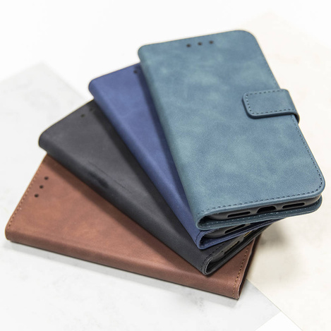 Etui Smart Velvet do Phone 7 / 8 / SE 2020 granatowy