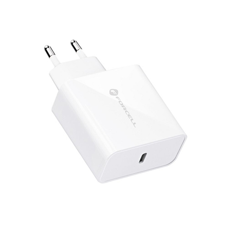 Forcell Ładowarka Sieciowa ze złączem USB typ C - 3A 45W z funkcją ładowania PD i QC 4.0