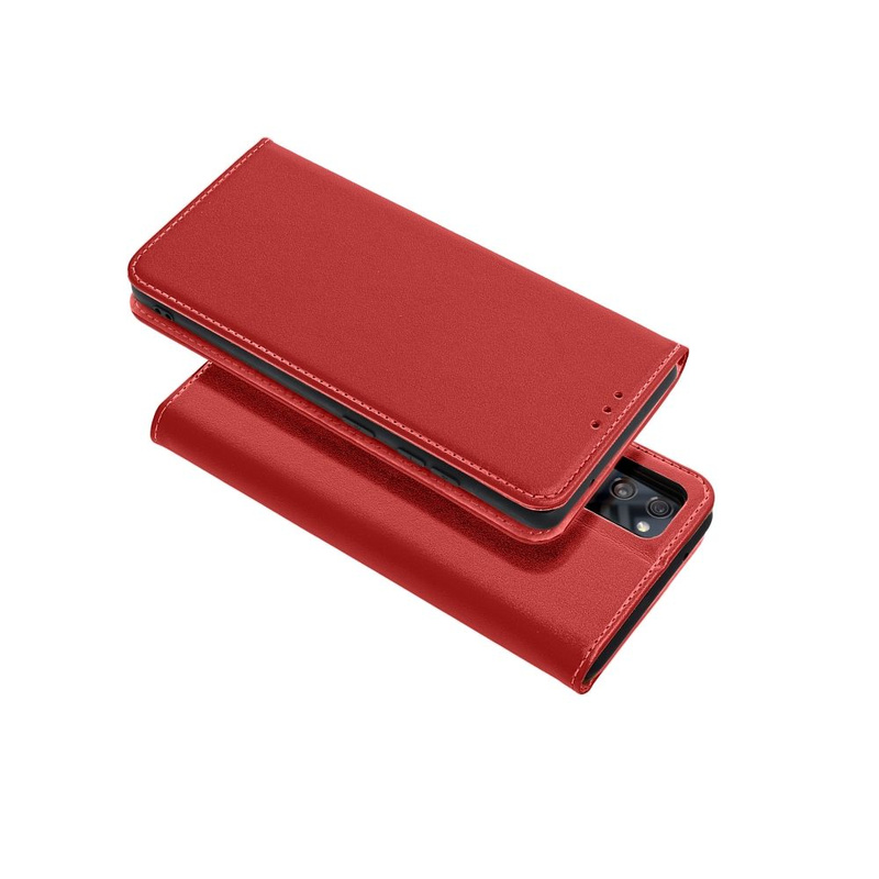 Kabura skórzana SMART PRO do IPHONE 16 Pro Max bordowy