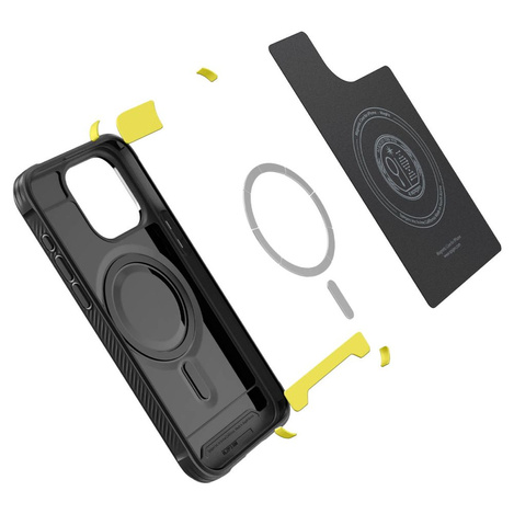 Spigen RUGGED ARMOR MAG MAGSAFE IPHONE 15 PRO MAX MATTSCHWARZ