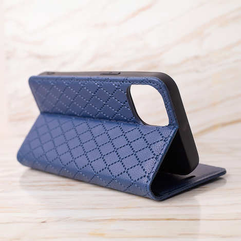 Etui Smart Caro do Samsung Galaxy A25 5G (global) granatowe