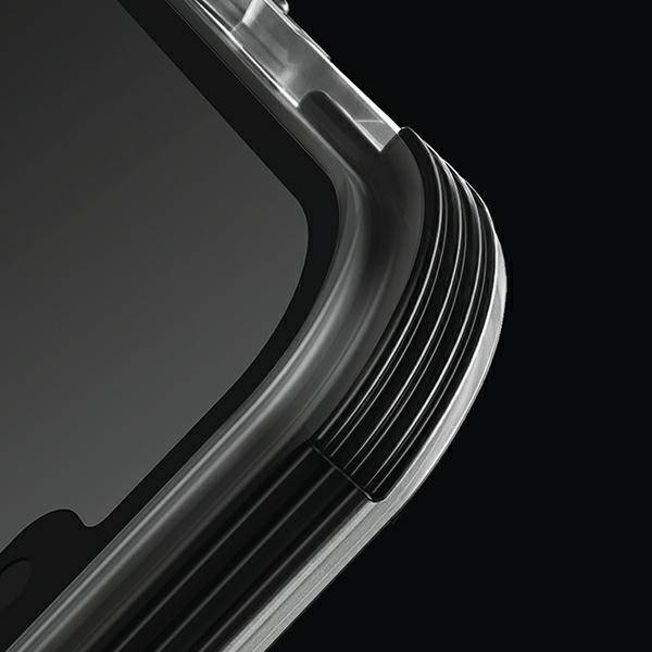 UNIQ etui Combat iPhone 14 Pro 6,1" Magclick Charging czarny/concrete charcoal