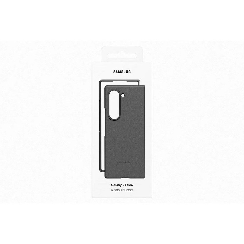 Etui Samsung EF-VF956PJEGWW Z Fold6 F956 szary/gray Eco-leather Case