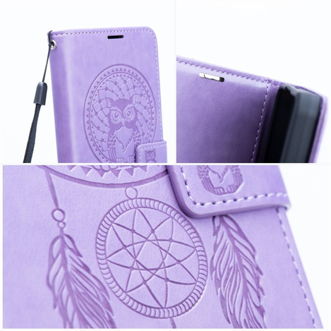 Kabura MEZZO Book do XIAOMI Redmi NOTE 13 4G łapacz snów fioletowy