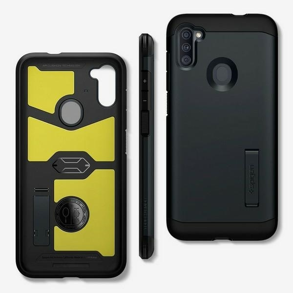 Futerał SPIGEN Tough Armor do SAMSUNG A11 metal slate