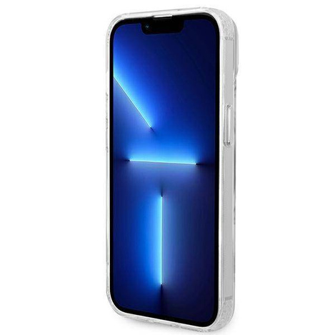 Guess Metal Outline MagSafe - Etui iPhone 14 Plus (przezroczysty)