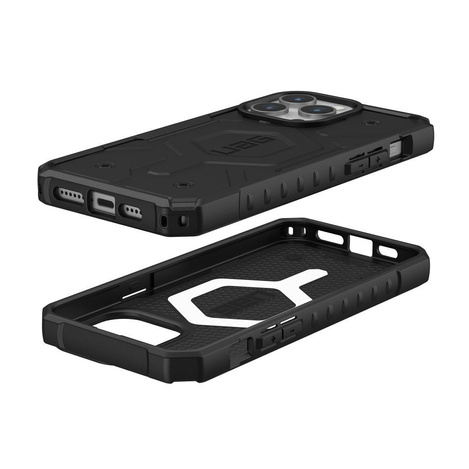 UAG Pathfinder Magsafe - Schutzhülle für iPhone 15 Pro Max (schwarz)