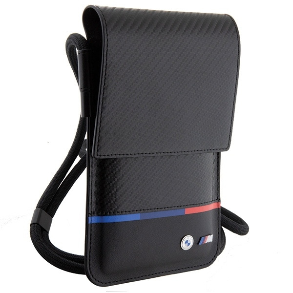 Torebka BMW Carbon Tricolor Line (BMOWBPUCARTCBK) czarne