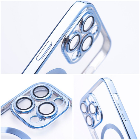 Futerał Electro Mag Cover kompatybilny z MagSafe do IPHONE 14 PRO niebieski