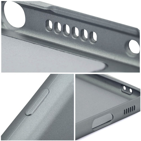 Futerał METALLIC do IPHONE 16 Pro Max szary