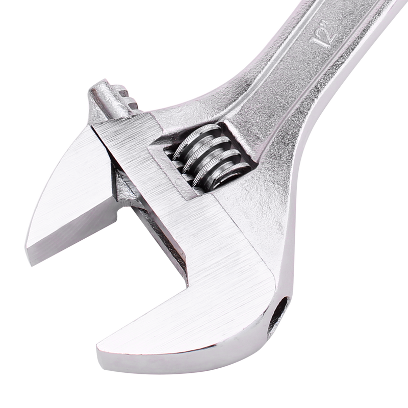 Klucz nastawny Deli Tools EDL012A, 12" (srebrny)
