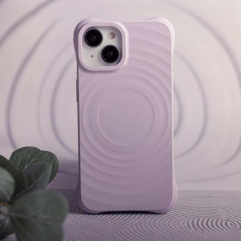 Nakładka Circle Mag do iPhone 16 Plus 6,7&quot; jasnofioletowa