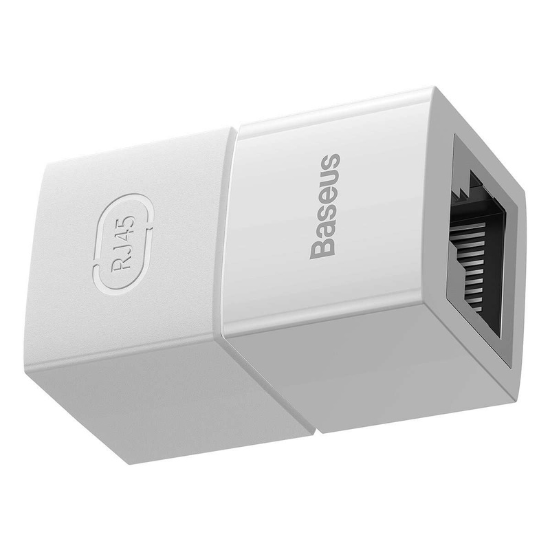 Netzwerkkoppler Ethernet RJ-45-Kabelstecker Baseus AirJoy Serie 10 Stück - weiß