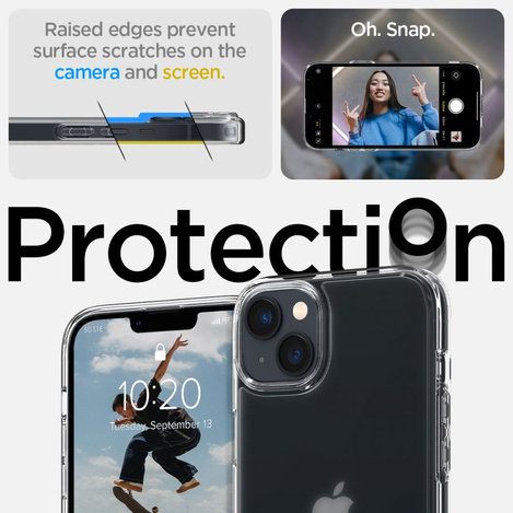 Etui IPHONE 14 PLUS Spigen Ultra Hybrid Crystal Frost Clear