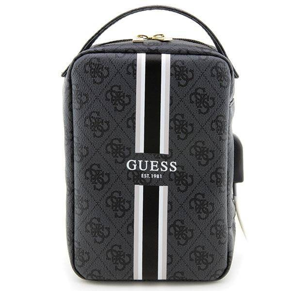 Guess Torba GUHBP4RPSK Organizer czarny/black 4G Printed Stripes