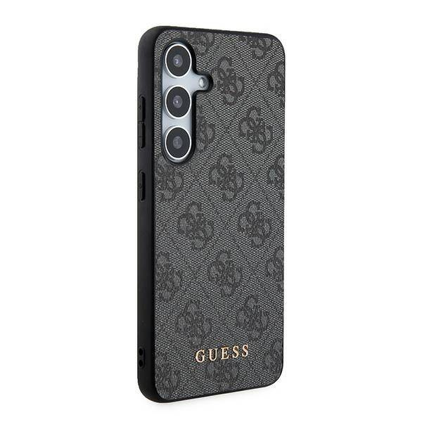 Oryginalne Etui GUESS hardcase 4G Metal Gold Logo GUOHCSA35G4GFGR do Samsung Galaxy A35 czarny
