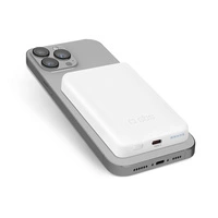 Powerbank SBS TEBB5000MAG1CW 5000 mAh USB-C, kompatybilny z MagSafe - biały