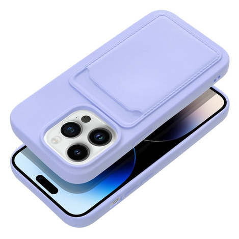 Futerał CARD CASE do IPHONE 14 PRO fioletowy