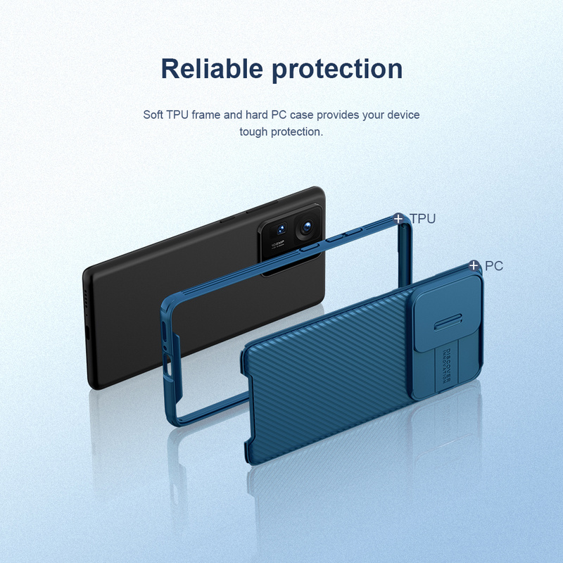 Etui Nillkin CamShield Pro PC+TPU do Xiaomi Mix 4 czarny