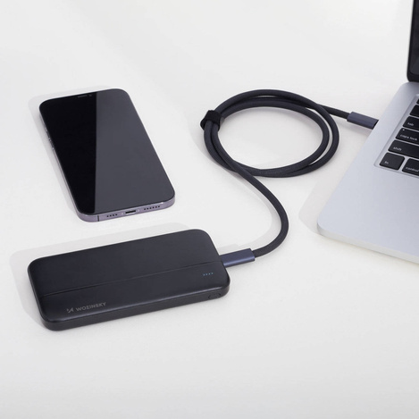 Wozinsky powerbank 10000mAh 2 x USB black (WPBBK1)