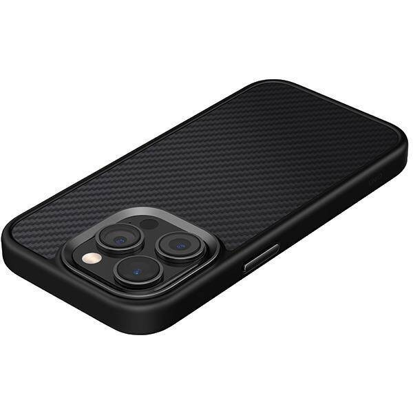 Etui UNIQ Keva Magclick Charging do iPhone 15 Pro Max - czarne