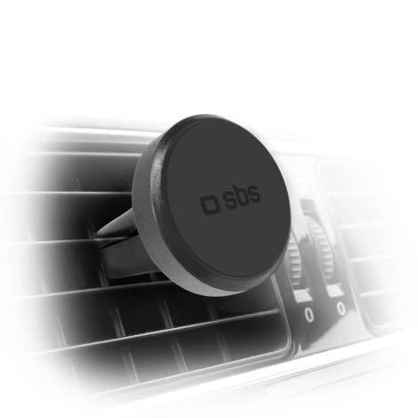 SBS TESUPPEASYMAGK MagSafe-kompatibler Smartphone-Halter für Lüftungsschlitze – Schwarz