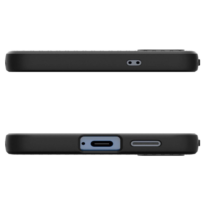 Spigen nakładka Liquid Air do Samsung Galaxy S25+ Matowa Czarna