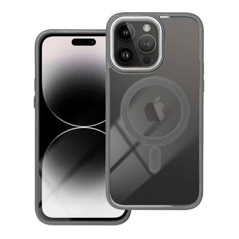 Futerał COLOR EDGE MAG COVER kompatybilny z MagSafe do IPHONE 17 tytanowy szary
