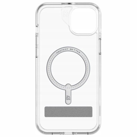Etui ZAGG Crystal Palace Snap Kickstand   MagSafe do iPhone 15 Plus przezroczysty/clear