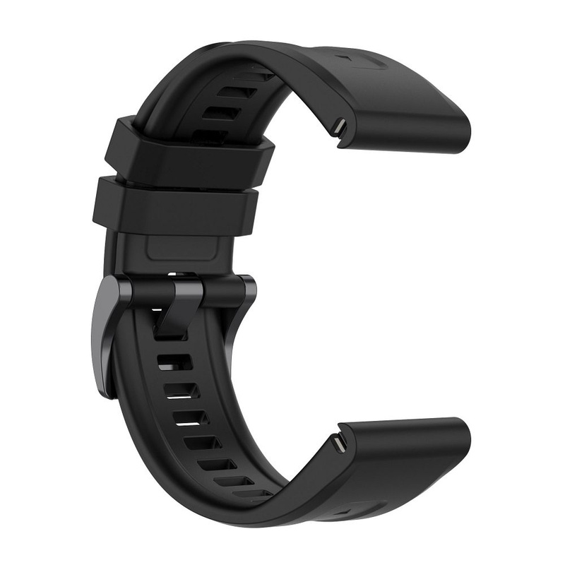 Pasek / opaska do smartwatcha Garmin FENIX 3 / 3HR / 5X / 6X / 6X PRO / 7X / 7X PRO czarny (9)
